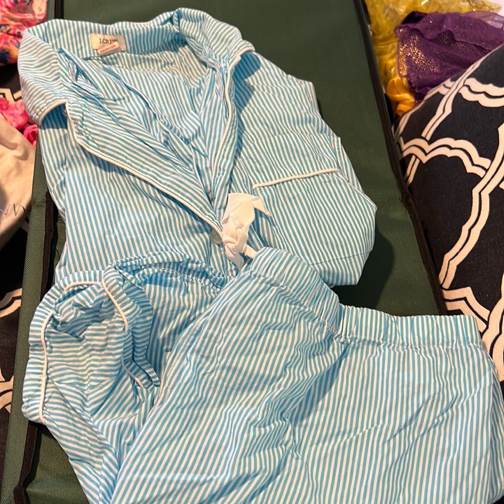 EUC just wrinkled from storage J. Crew pajama set